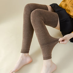 Thick Knee Length Stockings Sleeves for Women in Autumn and Winter