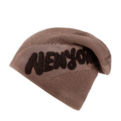 Men's Winter Outdoor Plus Velvet Woolen Knitted Hat