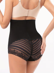 High Waist Tummy Control Lace Shaping Panties