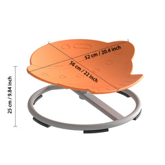 Ergonomic Sensory Swivel Chair in Red Green Enhanced Balance Coordination Focus