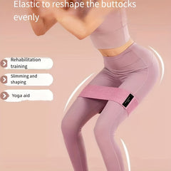 Non Slip Yoga Elastic Tension Belt for Thigh Hip and Leg Training