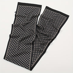 Men's Double Layer Printed Scarf