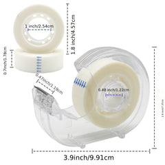 Clear Tapes & Dispensers 16 Pack 6 Pack 1x25 6m Transparent Refills Office Tape