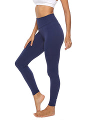 Seamless High-Waisted Yoga Leggings Moisture-Wicking Stretchy Athletic Pants