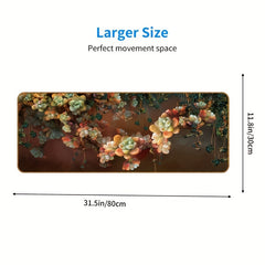Fleshy Flower Mousepad Anti-skid Rubber Base Keyboard Mousepad