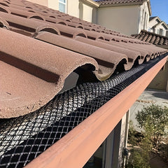 Plastic Gutter Guard Clip Rain Gutter Leaf Guard Stop Clogged Gutters