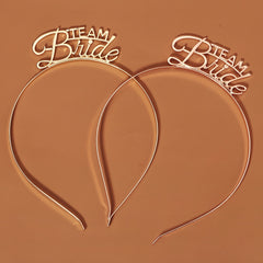 Rose Golden Queen Bridal Crown Tiara