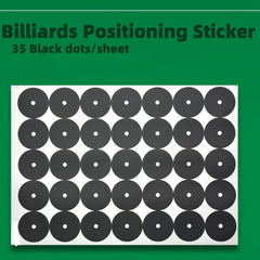 Billiard Table Positioning Stickers Circular Marking Stickers