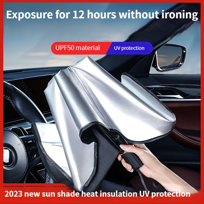 Car Sunshade Umbrella Portable Travel Accessories Reusable