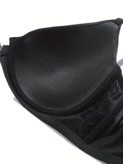 Sexy Front Closure Plus Size Bra Underwire Molded Cup