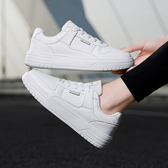Solid Skate Shoes Lightweight Low Top Sport Women's Footwear