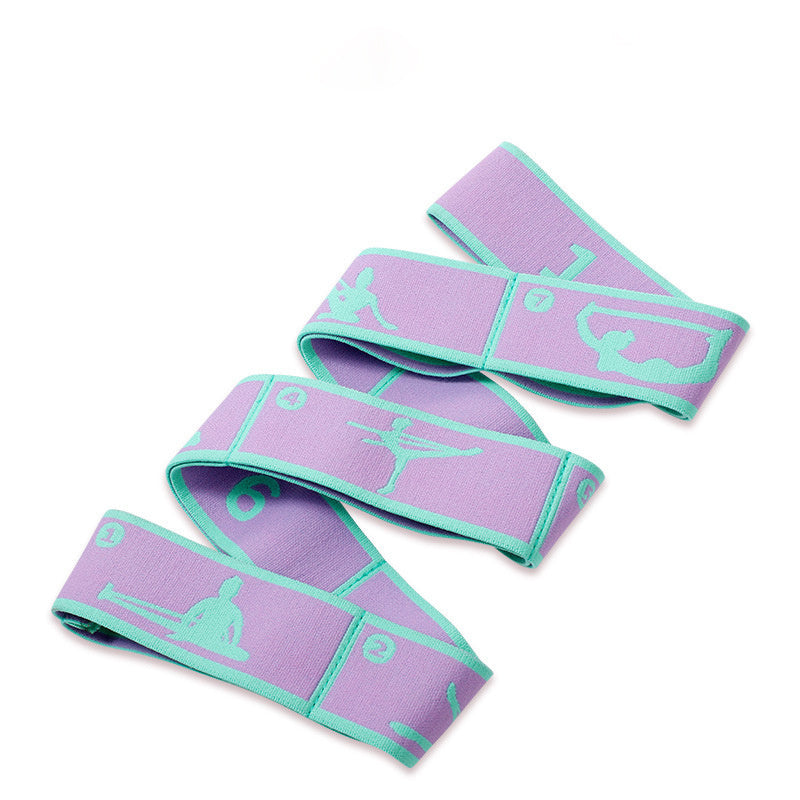 Elastic Yoga Strap for Flexibility and Strength Training
