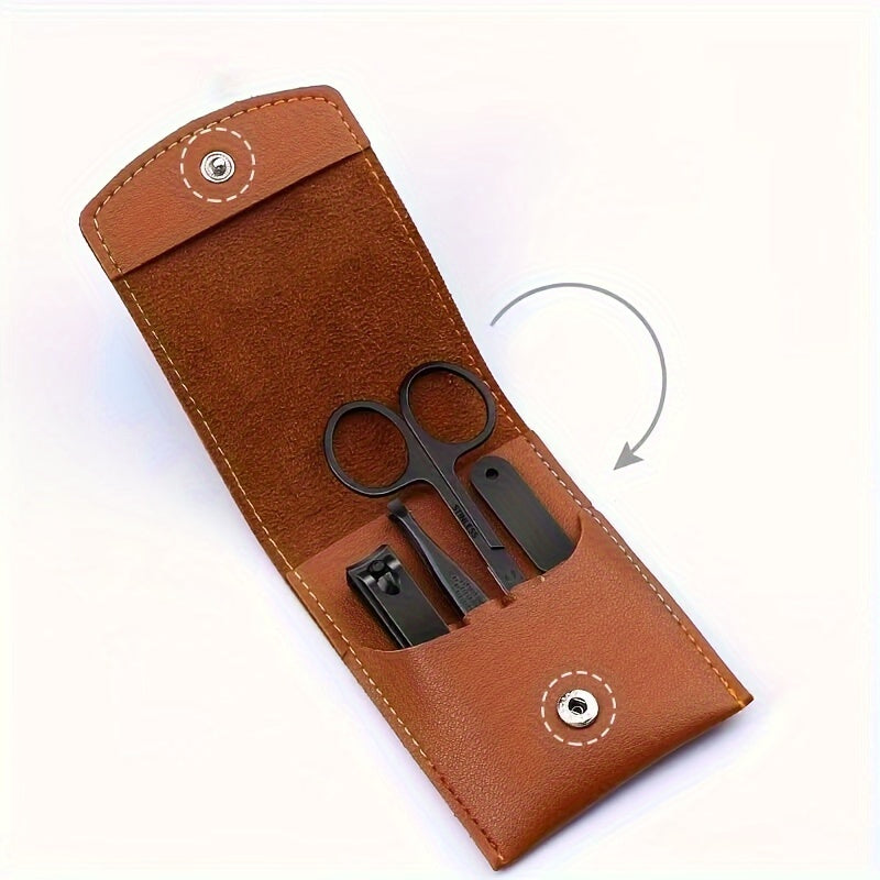 Portable Folding Nail Clipper Stainless Steel for Home & Camping