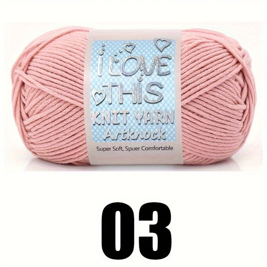Soft Textured Crochet Yarn for DIY Arts Crafts