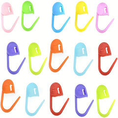 100pcs Mixed Knitting Needle Counter Crochet Locking Needle