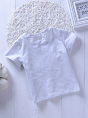 Toddler Baby Letter Print Tee Top