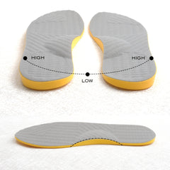 O-shaped Leg Gait Correction Insoles High Outer Inner Low Insoles