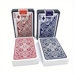 Waterproof Poker Card Deck, Washable Adult Game Puzzle, PVC Resistant Patch