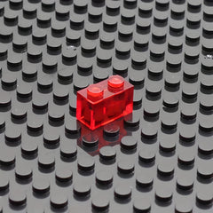 40pcs KIDNOAM Small 1x2 Building Blocks 4 Vibrant Colors Red Green Yellow