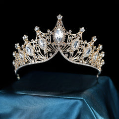 Bridal Crystal Crown Head Jewelry Tiara Headband Wedding Hair Accessories
