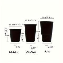 Insulated Iced Coffee Cup Travel Water Bottle Protector