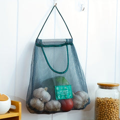 Hanging Vegetable & Fruit Mesh Storage Bag Lightweight Versatile Bag
