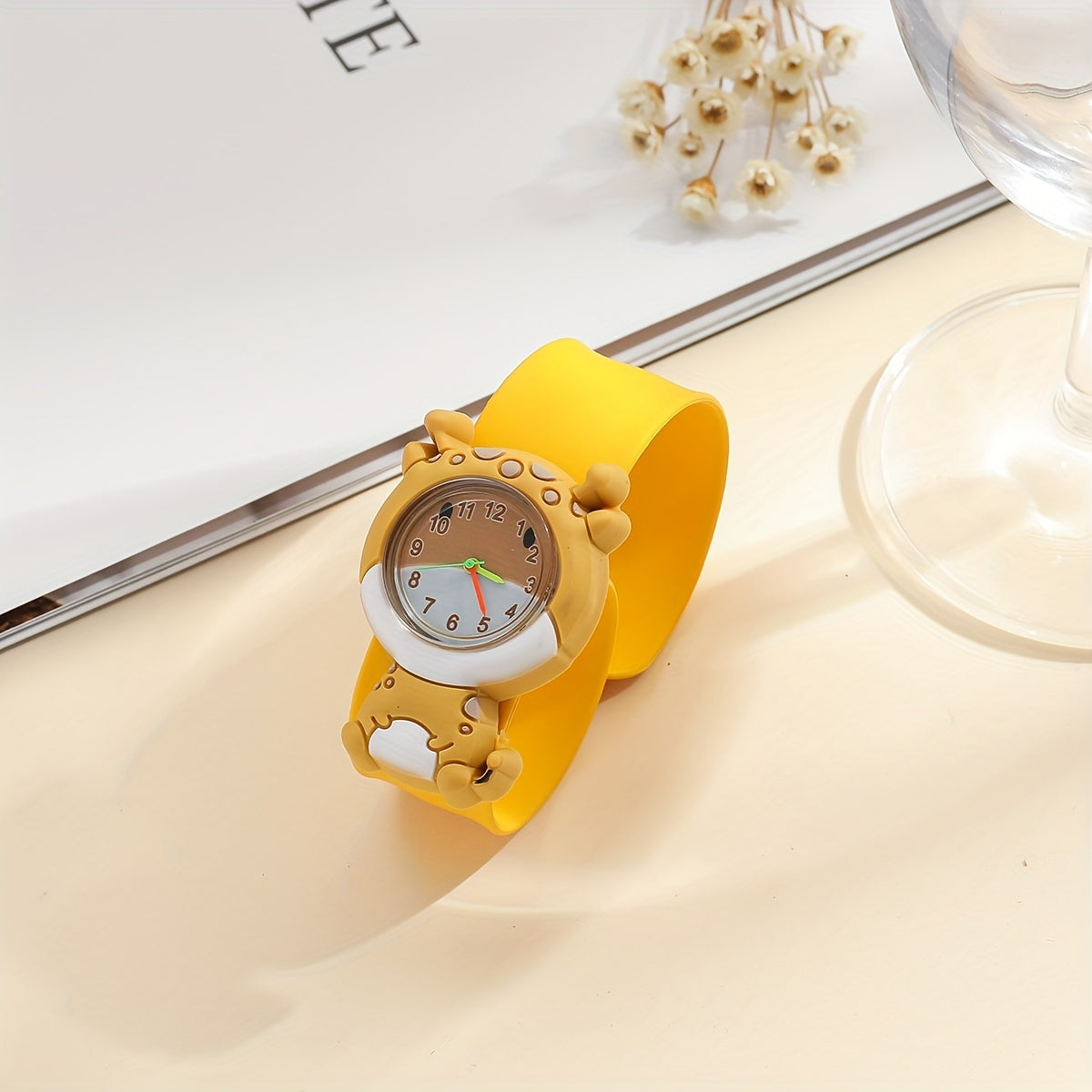 Kids' Yellow Deer Watch, Water Resistant