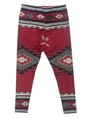 Southwestern Print High Stretch Leggings