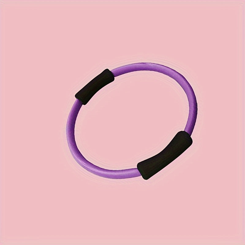13.78in Fitness Ring Foam Handle Pilates Exercise Yoga Training