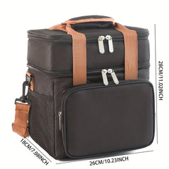 Insulated Bento Bag Lunch Box for Outdoor School Work Waterproof Hand Washable