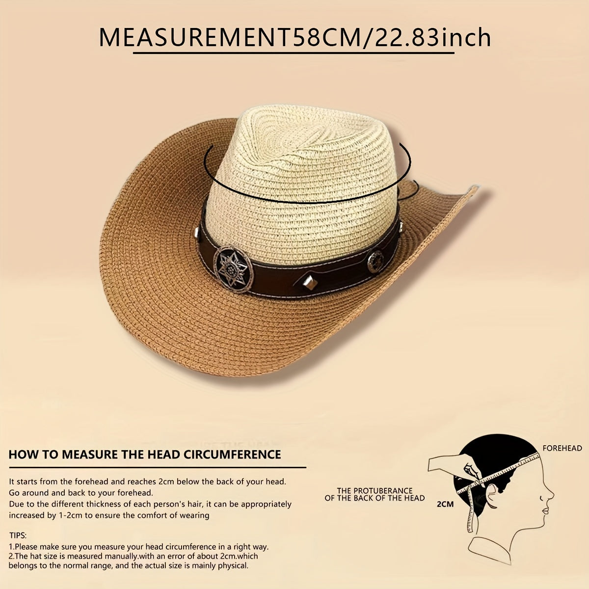 Casual Sunshade Straw Hat Hexagonal Light Array Spring Summer Travel