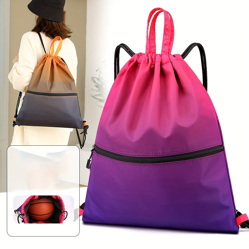 Stylish Gradient Harness Backpack for Men & Women