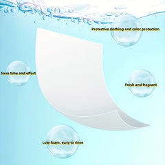 Laundry Bubble Paper Washing Tablets Sterilization And Mite Removal