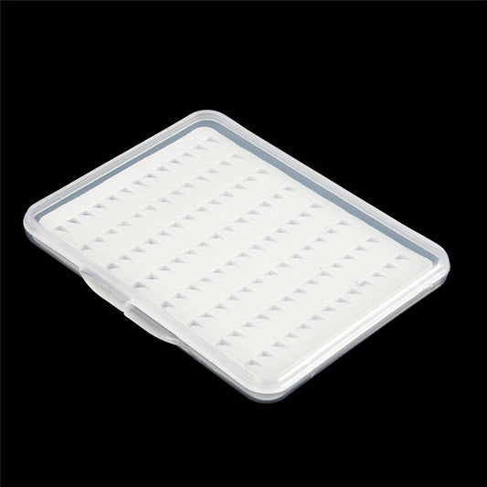 168pcs Fly Hook Box Waterproof Fishing Accessory S M L