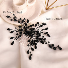 Bridal Crystal Hair Pins Wedding Back Comb Hair Accessories
