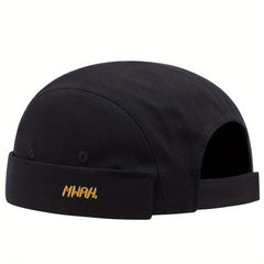 MWAH Docker Hat Embroidery Brimless Stylish Lightweight Beanie