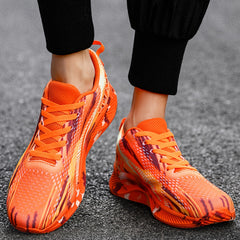 Men's Breathable Running Shoes Lightweight Outdoor Mesh Sneakers