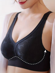 Lace Push Up Bra Wireless Lingerie Women's