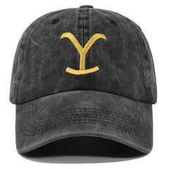 Yellowstone Ranch Themed Embroidered Baseball Cap for Men
