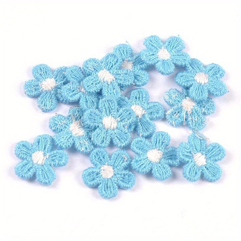 20pcs Mixed Lace Flowers Sewing DIY Wedding Home Decoration Jute Ribbon
