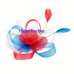 Feather American Flag Headwear for Horse Racing