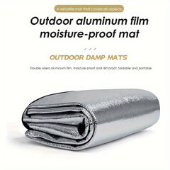Aluminum Foil Camping Pad Waterproof Insulation Beach Picnic