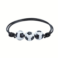 Sports Personality Bracelet Football Basketball Rugby Jewelry Decoration