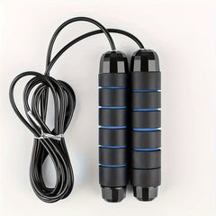 Adjustable Jump Rope With Foam Handles for Speed Training and Gym Workout