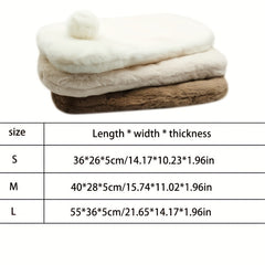 Pet Pad Rabbit Tail Pad Warm Comfortable Nest Pad Guinea Pig Supplies