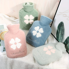 500ml 1000ml Hot Water Bag With Soft Cover Cartoon Hand Warmer