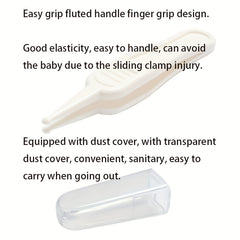 5pcs Baby Booger Clips Round Head Cleaning Tweezers