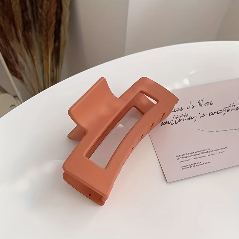 Acrylic Matte Strong Hold Hair Claw Clip for Thick Hair