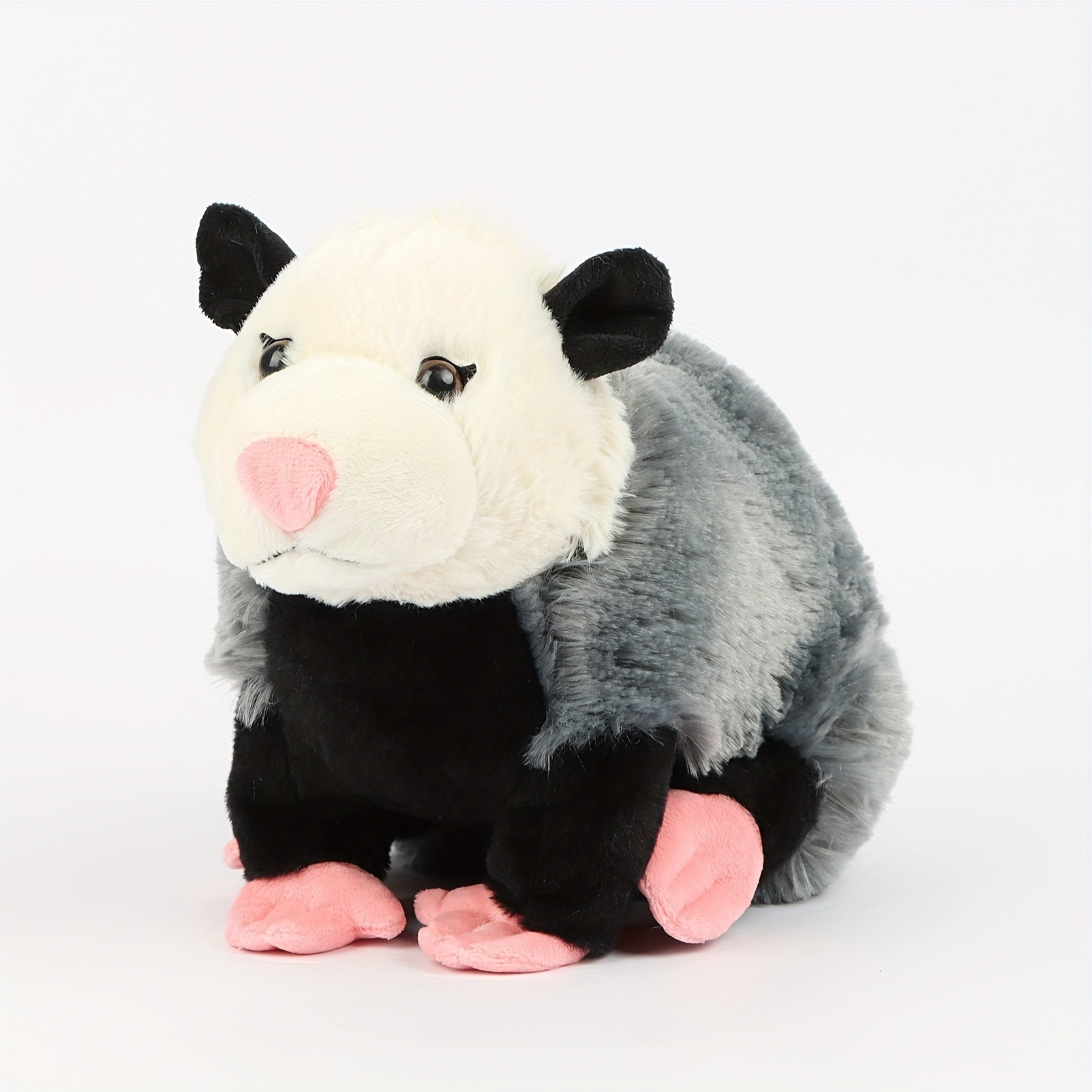 15 Inch Opossum Plush Toy Soft Gray Stuffed Animal