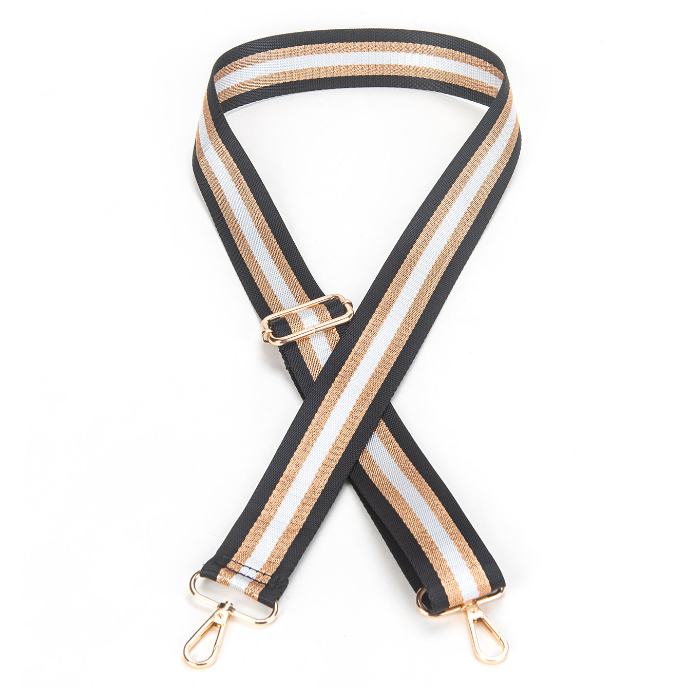 Adjustable Colorful Bag Replacement Strap - Striped Design